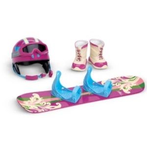 American Girl Snowboard and Gear. RETIRED- 2015